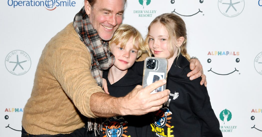 James Van Der Beek's Second Act: Proud Father and Online Family Voice — NYT > Arts
