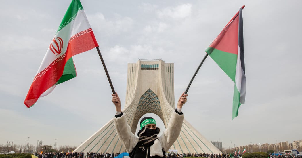 Iran Marks Revolution Amid U.S. Warships and Domestic Crackdown — NYT > World News