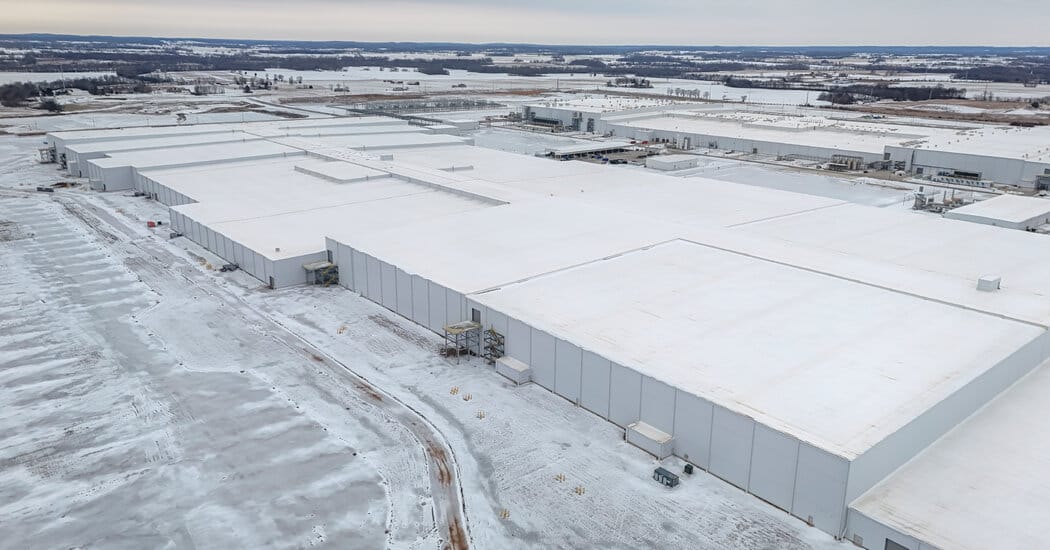 Ford Will Repurpose Kentucky Plant for Large-Scale Batteries — NYT > Business > Energy & Environment