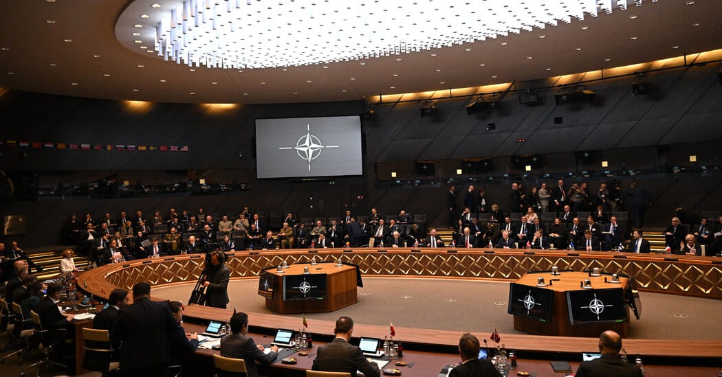 Former U.S. envoys and commanders say NATO is vital to American security — NYT > World > Europe