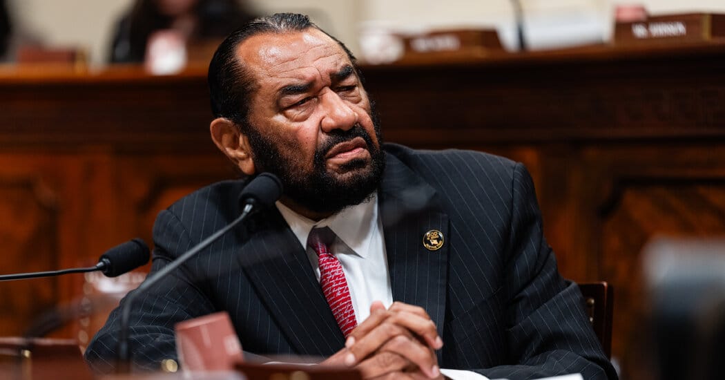 Crypto super PAC targets Texas Democrat Al Green — NYT > U.S. > Politics