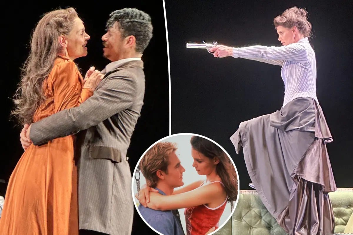 Katie Holmes appears onstage after James Van Der Beek's death — Pagesix