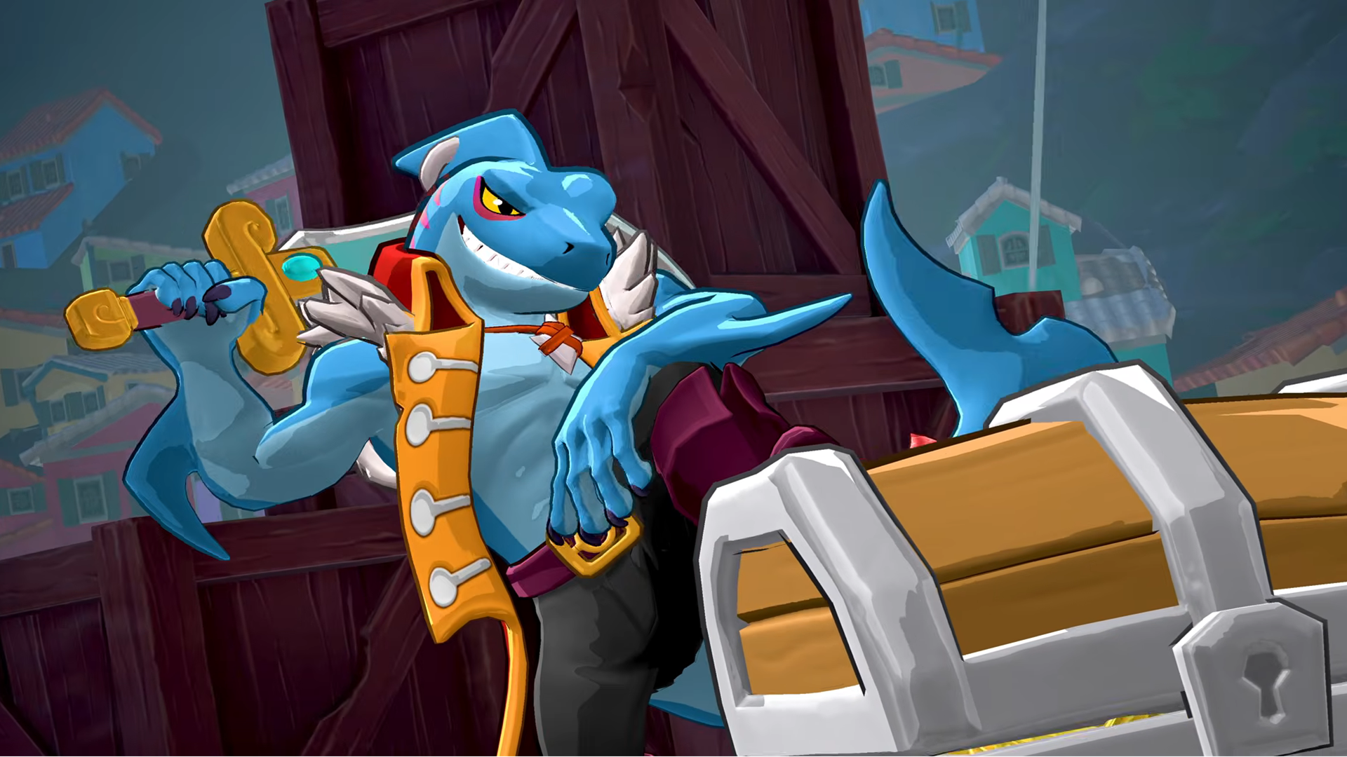 Rivals of Aether 2 adds Slade, a pirate shark who shops and goes fishing — Pcgamer