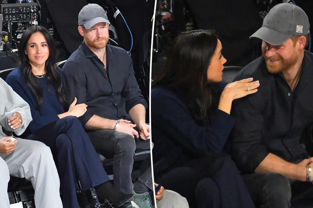 Prince Harry and Meghan Markle spotted at NBA All-Star Game in Los Angeles — Pagesix