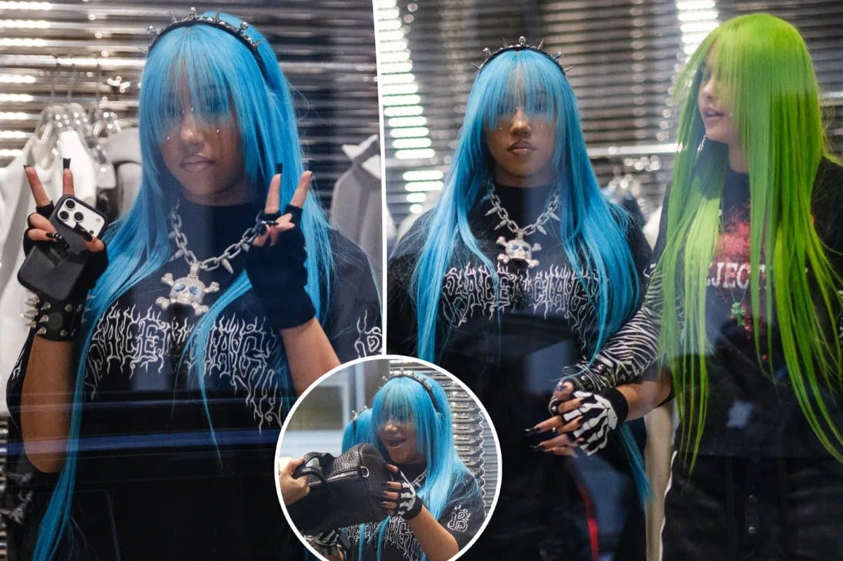 North West, 12, shops at Alexander Wang in Manhattan — Pagesix