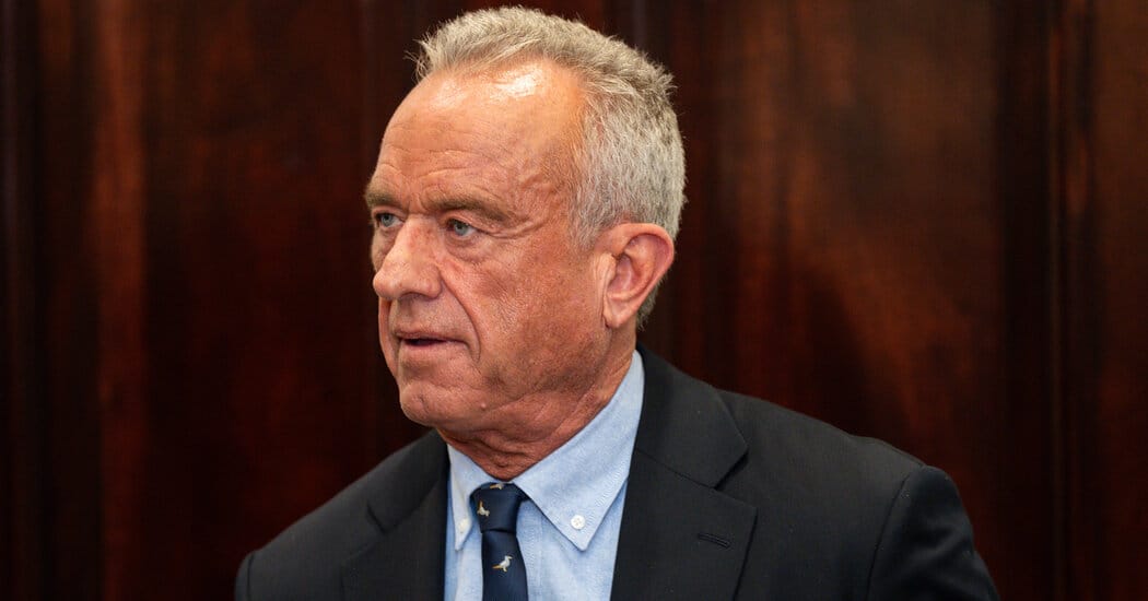 Kennedy Promises Action, Though Not Regulation, on Ultraprocessed Foods — NYT > U.S. > Politics