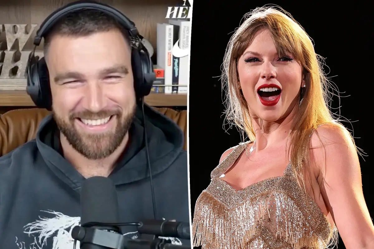 Travis Kelce references Taylor Swift lyric on Valentine's Day card — Pagesix