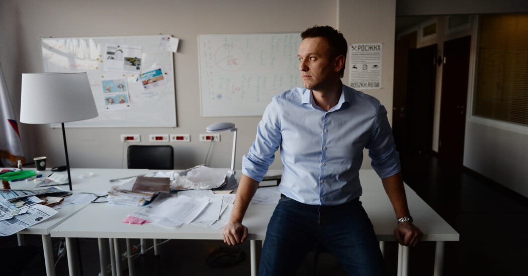 Navalny Was Poisoned With Frog Toxin, European Governments Say — NYT > World News