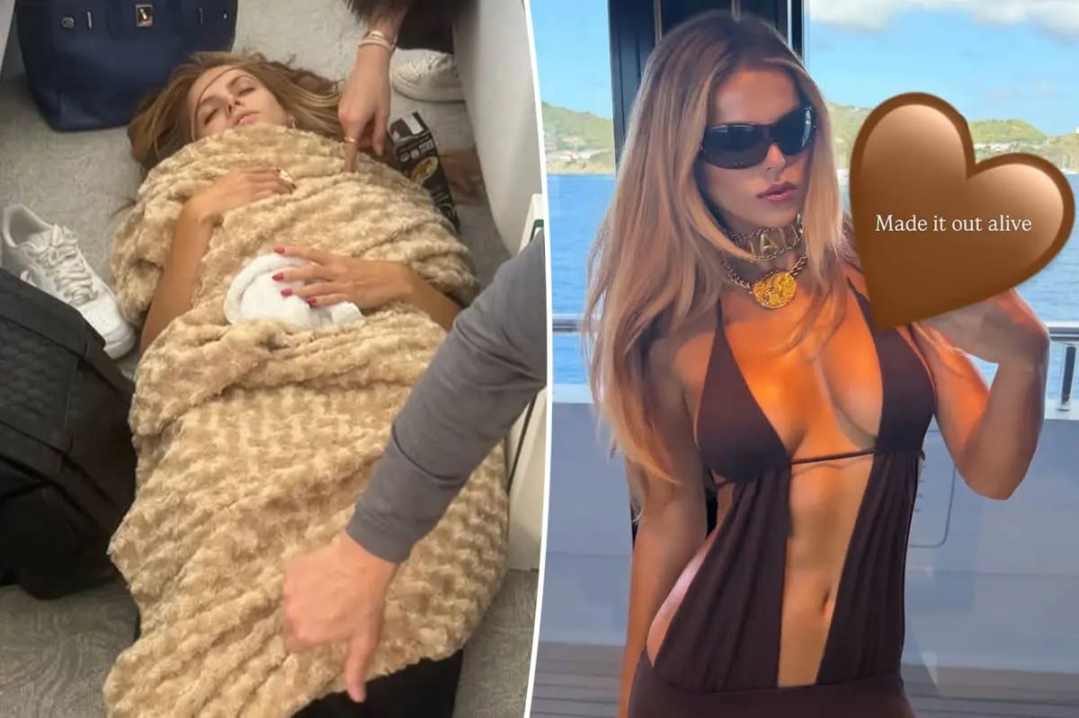 Brooks Nader suffers food poisoning en route to St. Barts birthday — Pagesix