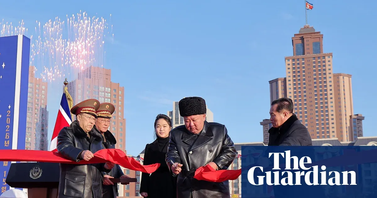 Kim unveils Pyongyang housing for families of North Koreans killed in Ukraine — World news | The Guardian