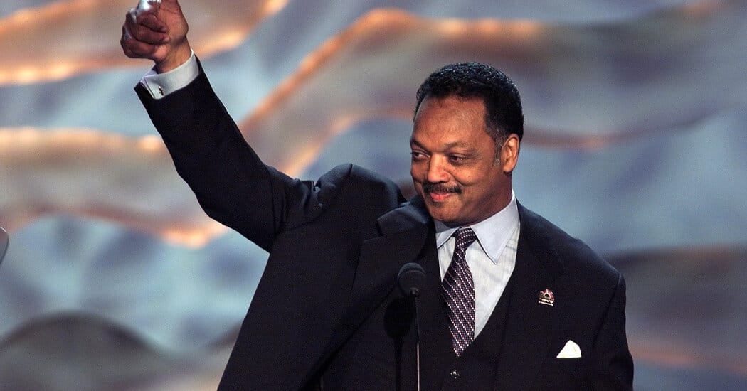 Jesse Jackson, Civil Rights Leader, Dies at 84 — NYT > U.S. > Politics