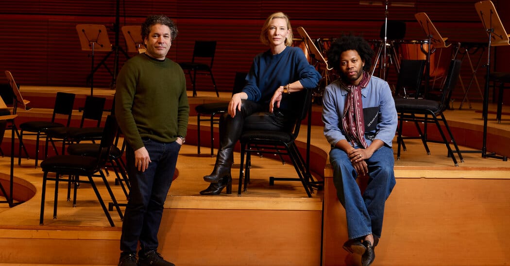 Beethoven’s ‘Egmont’ Reimagined by Blanchett, Harris and Dudamel — NYT > Arts > Music