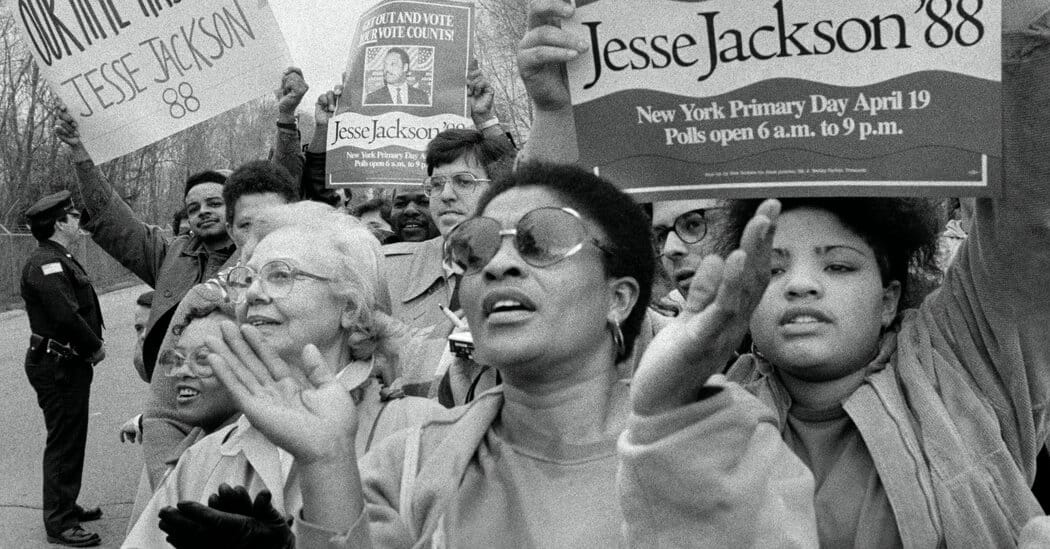 How Jesse Jackson Inspired Generations of Black Democrats — NYT > U.S. > Politics