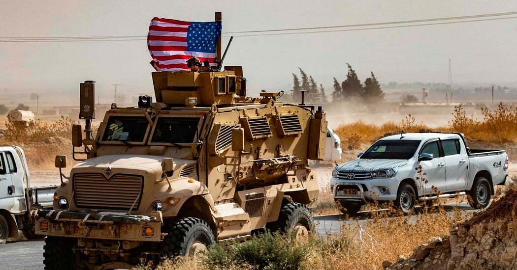 U.S. Forces Leave Al-Tanf Base in Syria — NYT > World > Middle East