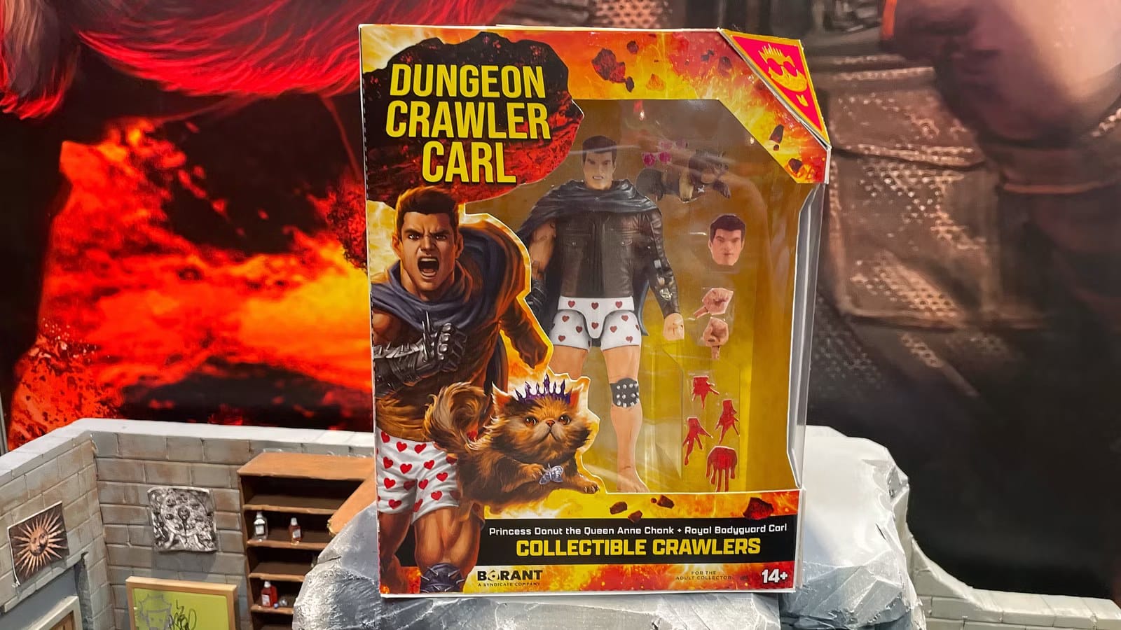 Playmates teases life-size Samantha from Dungeon Crawler Carl at Toy Fair — Polygon