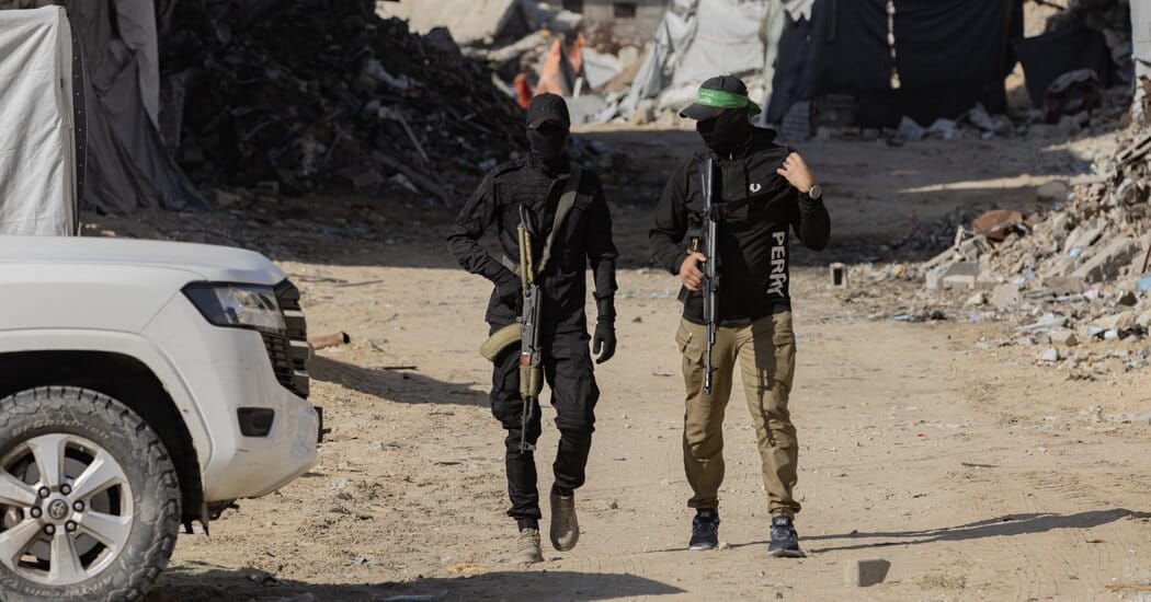 Trump’s ‘Board of Peace’ presses Hamas on disarmament — NYT > World > Middle East