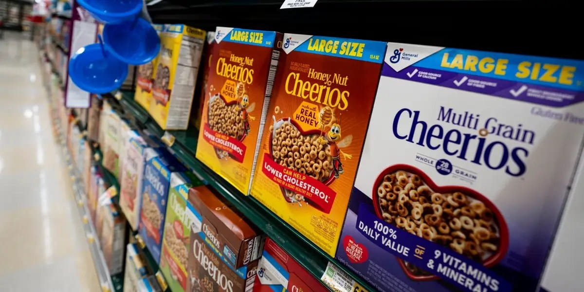 General Mills leads food stock slide on consumer weakness fears — Businessinsider