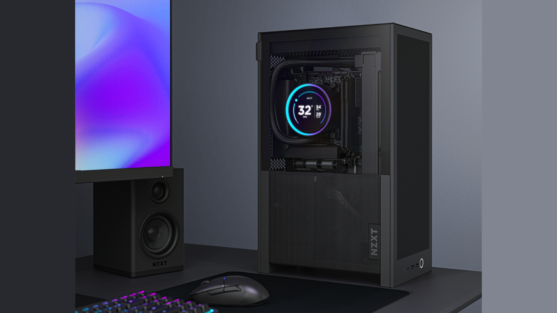 NZXT H2 Flow: compact mini-ITX case with vertical GPU support — Pcgamer