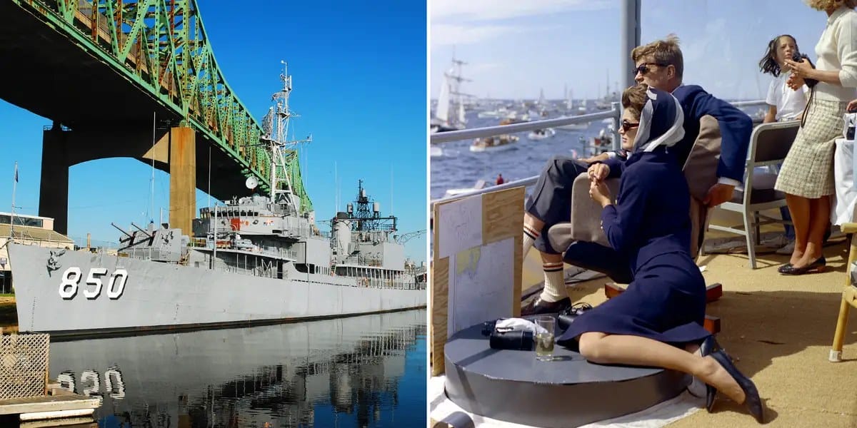 USS Joseph P. Kennedy Jr., a destroyer turned museum with a storied past — Businessinsider