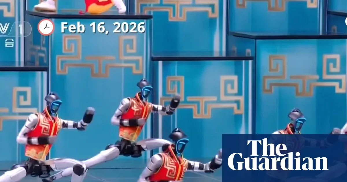 China’s dancing humanoid robots showcase advances and limits — World news | The Guardian