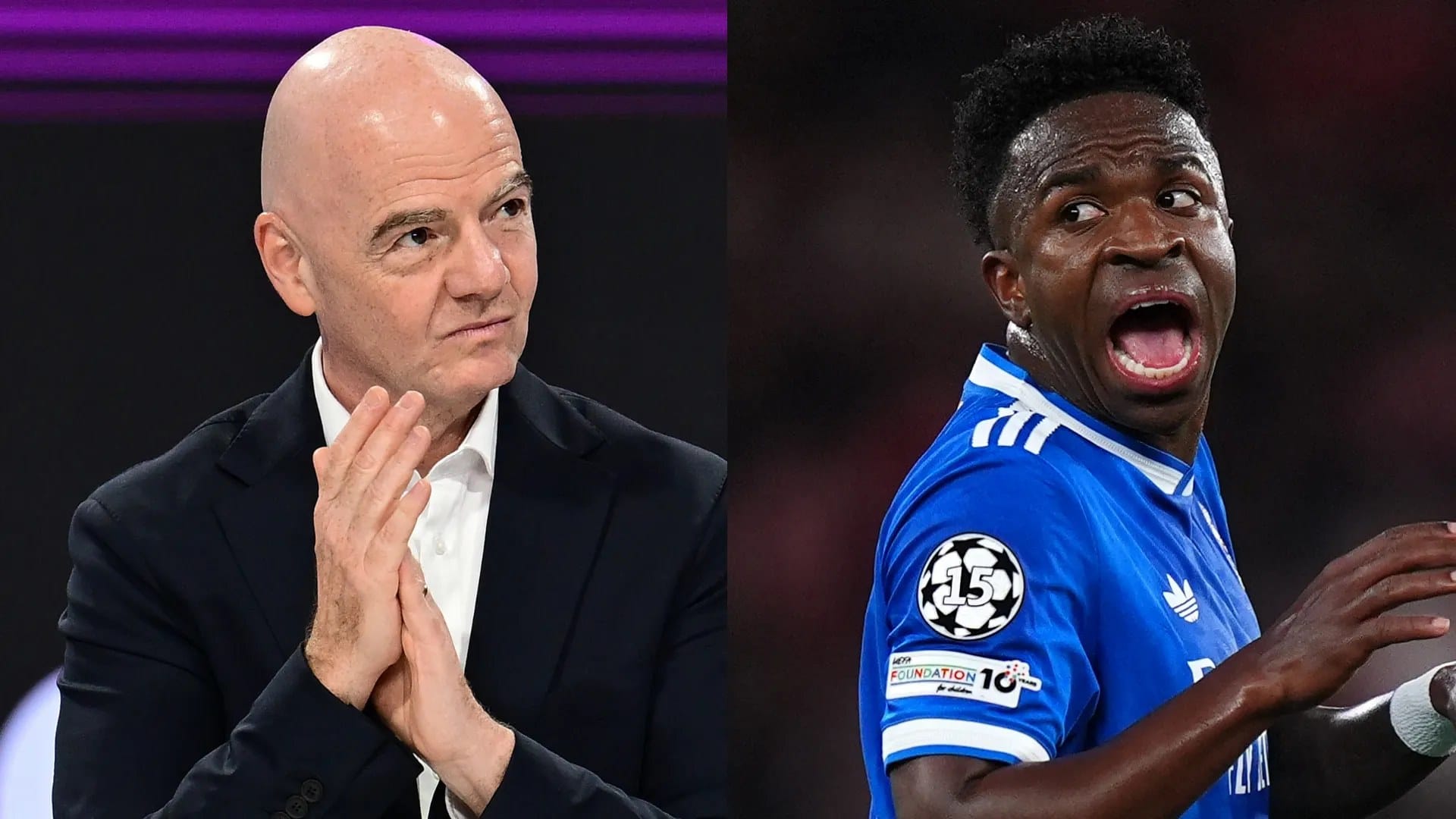 Infantino 'shocked and saddened' by alleged racial abuse against Vinicius — Goal