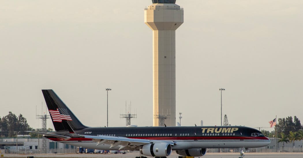 Trump Organization files trademarks for potential airport names — NYT > Business