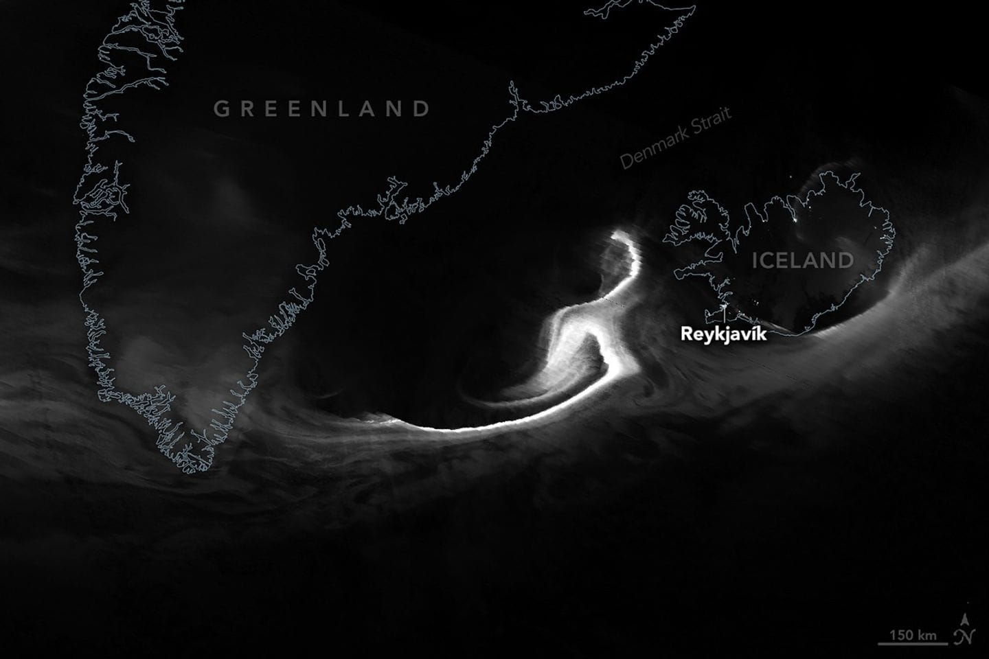 Northern Glow Spans Iceland and Canada — NASA Science
