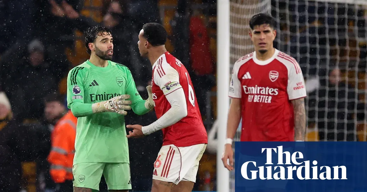Arteta: Arsenal 'have to blame ourselves' after Wolves draw — Football | The Guardian