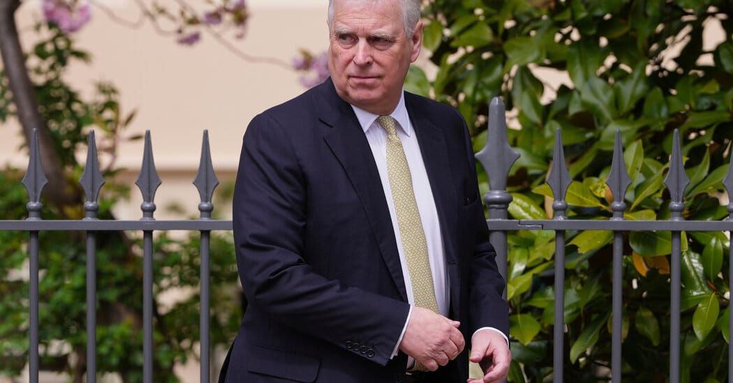 Former Prince Andrew Arrested Over Epstein Ties — NYT > World News