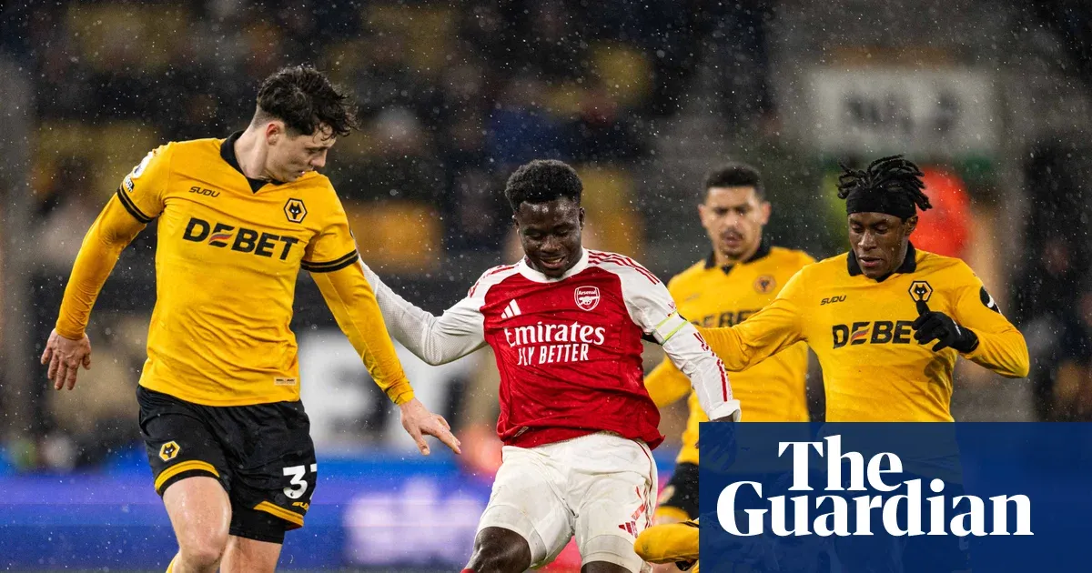 Saka rejects talk of Arsenal wilting but scars of title near-misses run deep — Football | The Guardian