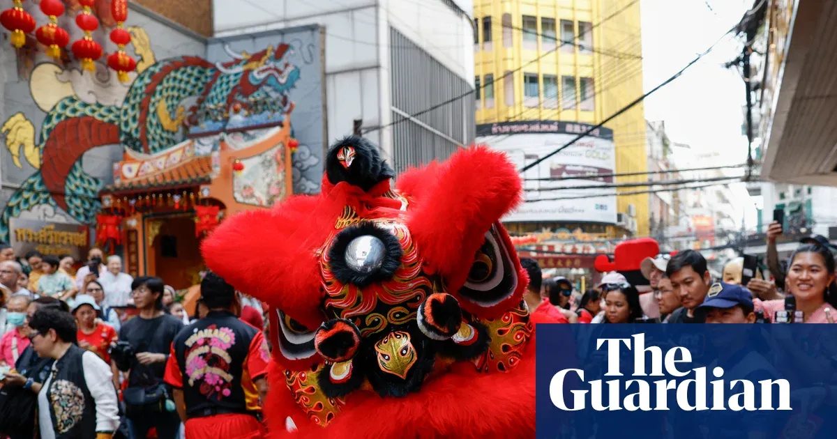 Thai police don lion costume to arrest alleged artefact thief — World news | The Guardian