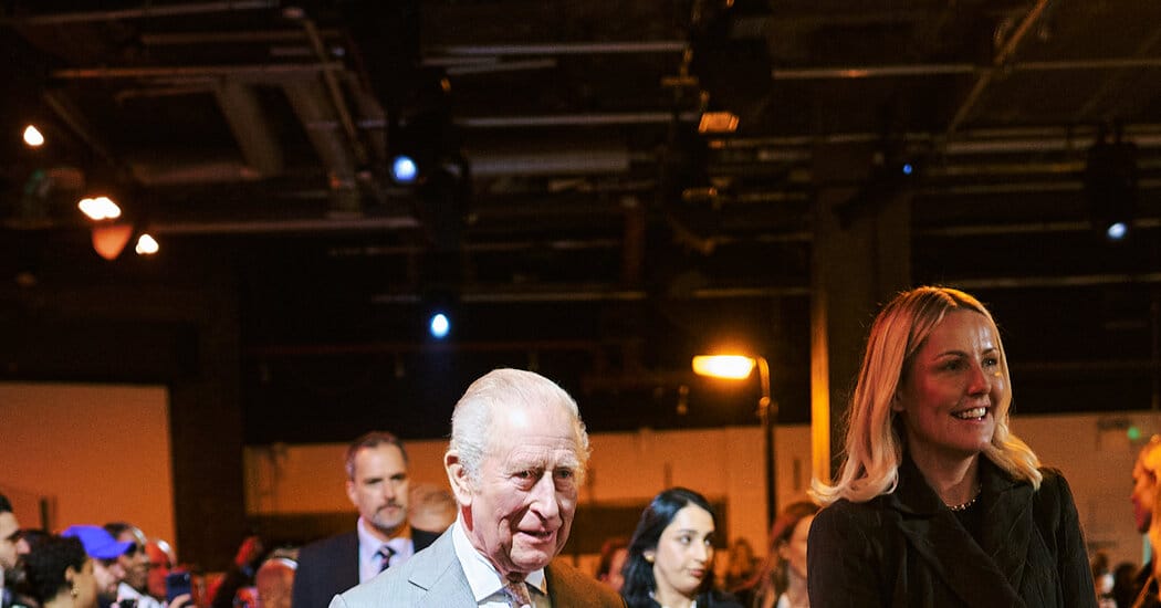 King Charles Attends a Fashion Event — NYT > World > Europe
