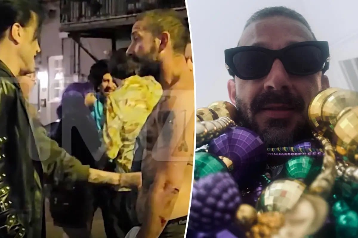 Shia LaBeouf accused of using slurs during New Orleans bar brawl — Pagesix