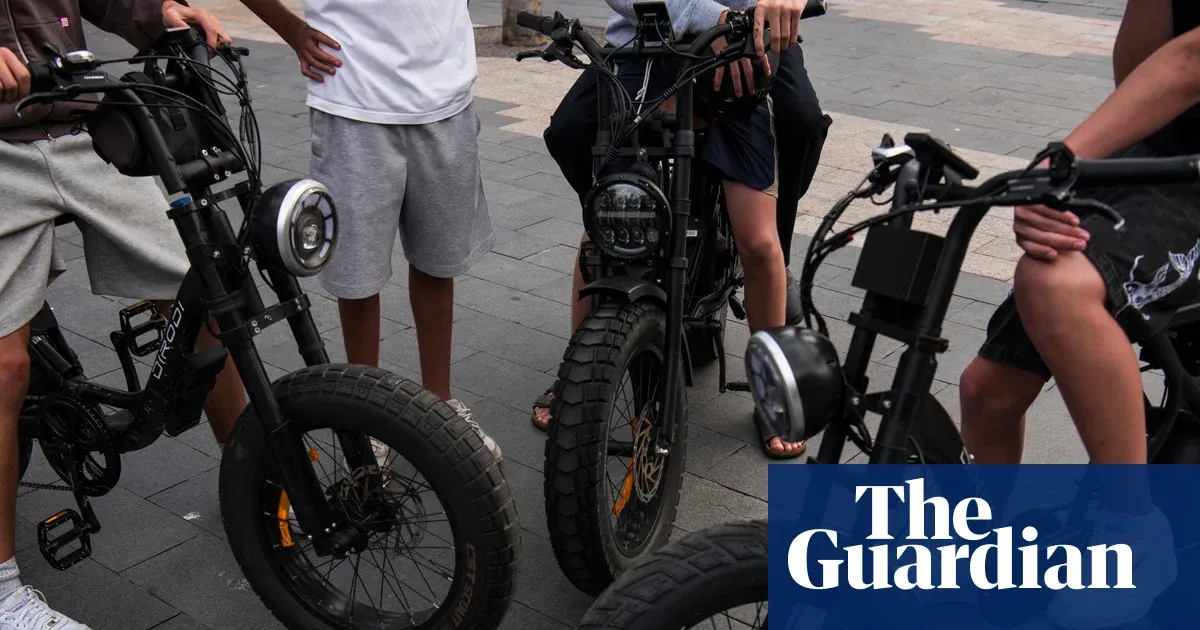 NSW to ban children from riding ebikes under minimum age limit — World news | The Guardian
