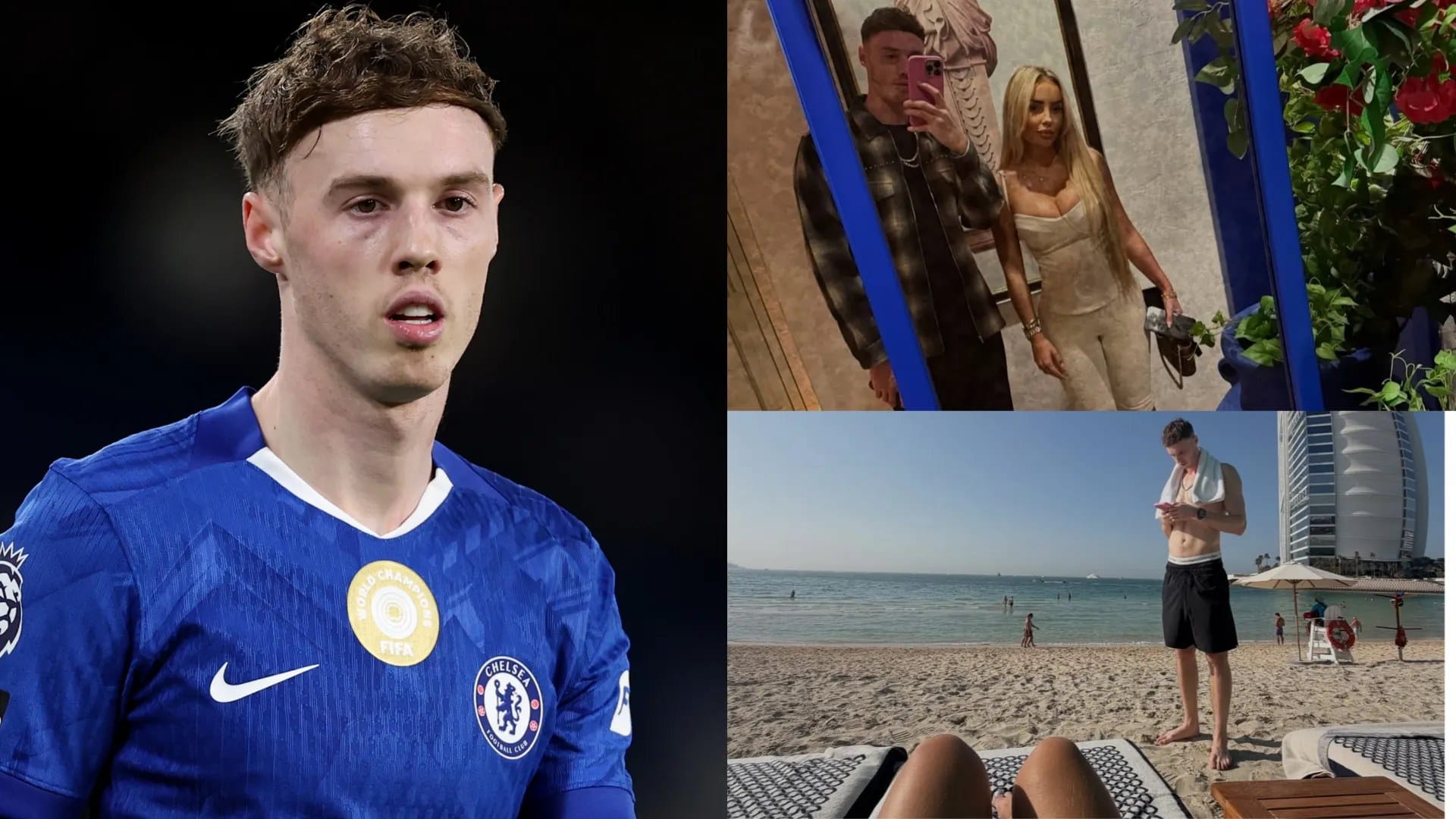 Liam Rosenior says he approved Cole Palmer's Dubai break — Goal