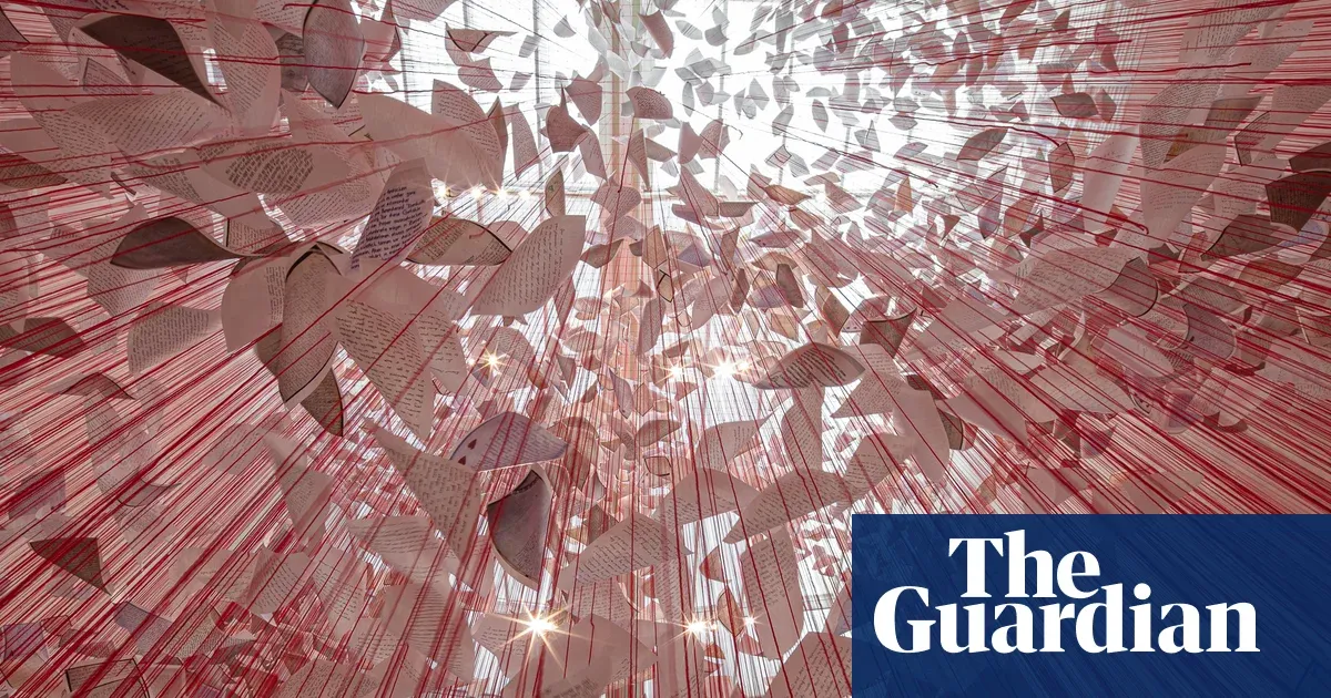 Fabric of memory: artists turn used clothes and thread into monumental art — Culture | The Guardian