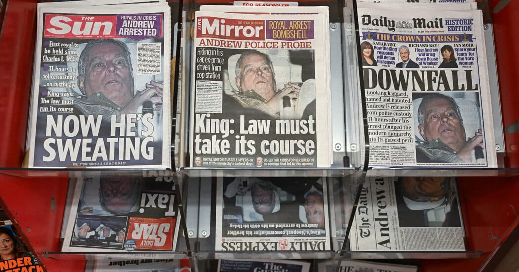 U.K. Police Contact Former Protection Officers in Andrew Inquiry — NYT > World News