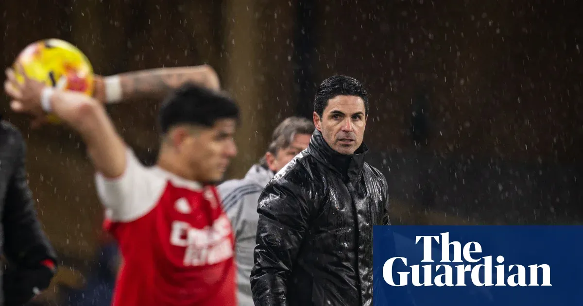 Arteta rejects 'bottlers' label but accepts Arsenal must take criticism — Football | The Guardian