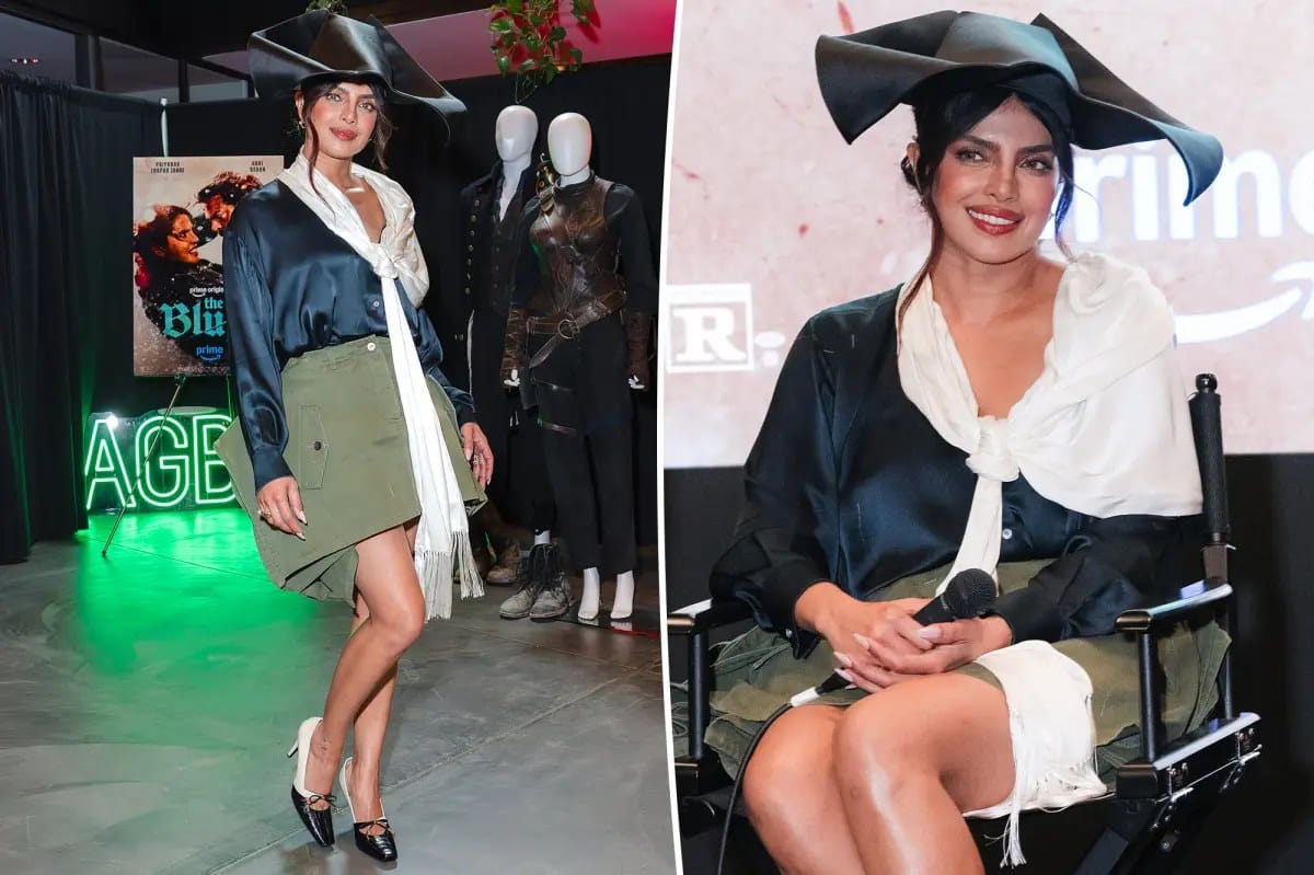 Priyanka Chopra embraces piratecore in Dior for 'The Bluff' promo — Pagesix