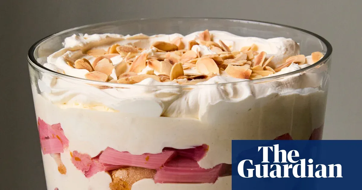 Meera Sodha’s rhubarb and custard trifle — Lifestyle | The Guardian
