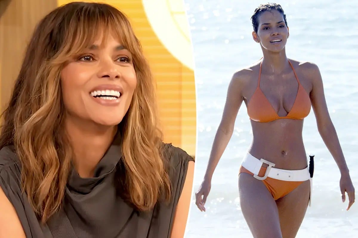 Halle Berry reveals where her iconic orange Bond bikini is today — Pagesix