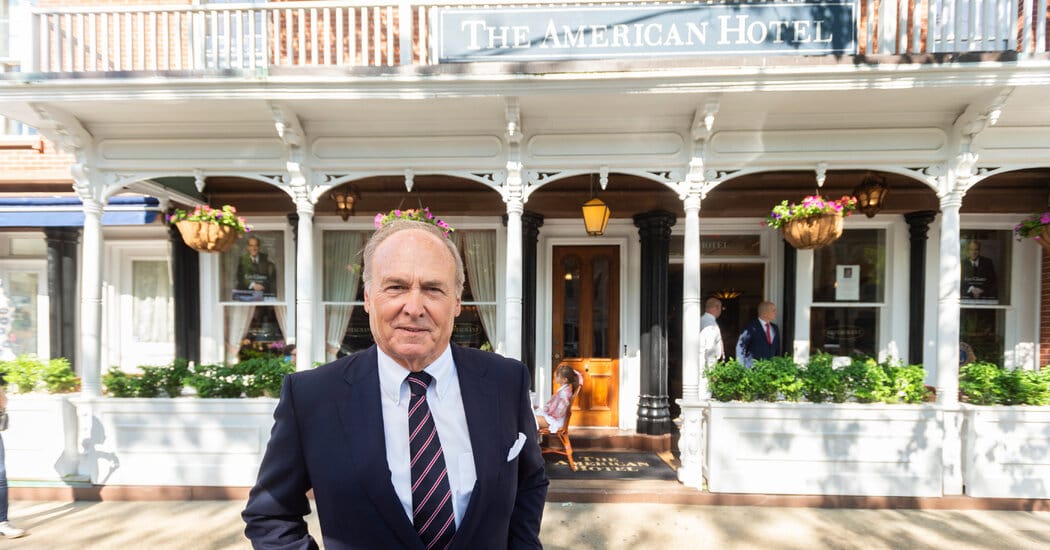 Theodore Conklin, 77, Dies; His Rescue of an Inn Helped Save Sag Harbor — NYT > Style