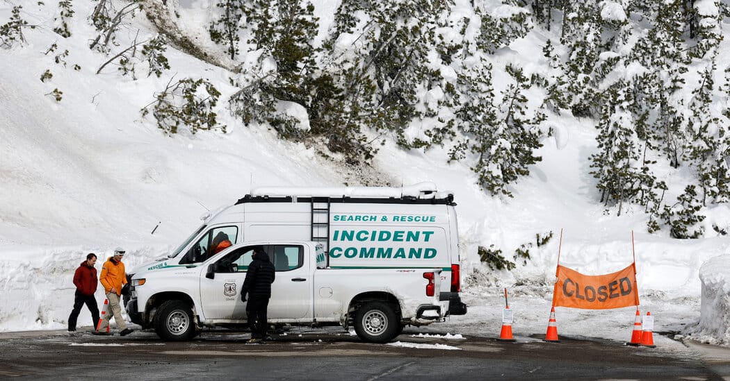 Nine Bodies Recovered in Deadly Sierra Nevada Avalanche, Officials Say — NYT > U.S. News