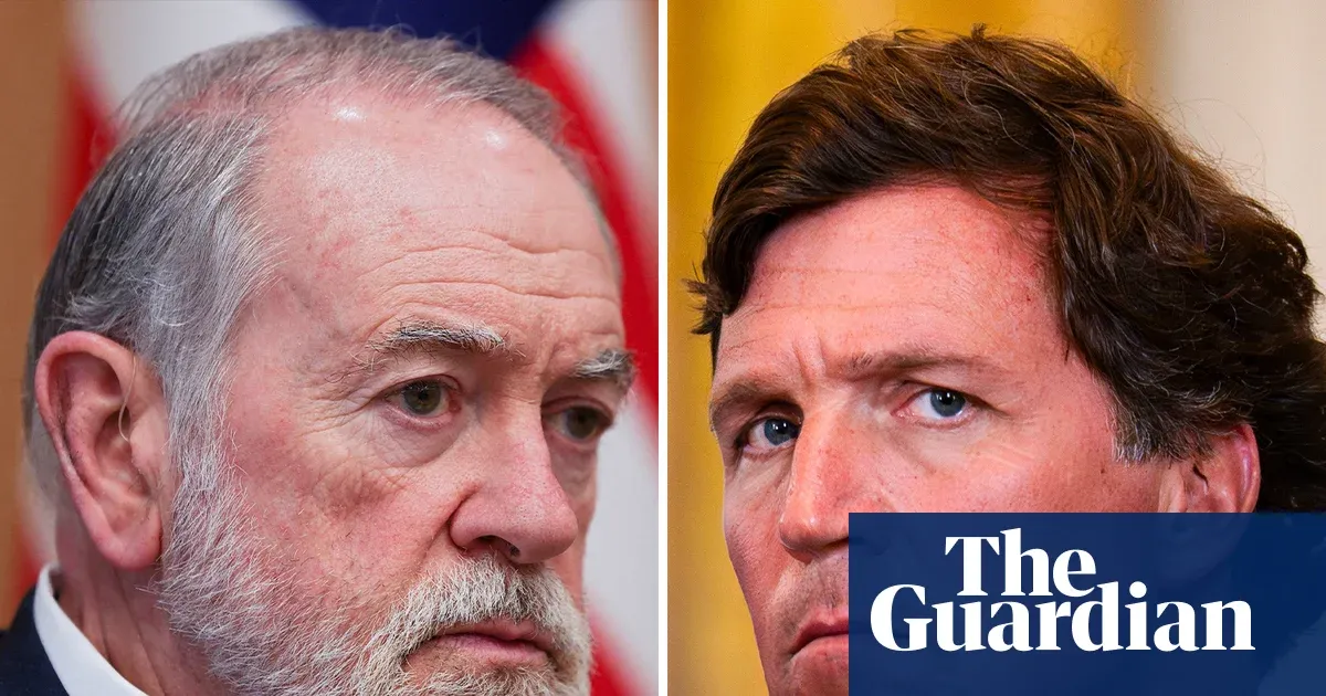 Carlson-Huckabee clash reveals divide over Israel within US right — World news | The Guardian