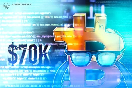 Bitcoin Rally to $70K Possible as Bears Face $600M Liquidation Risk — Cointelegraph.com News