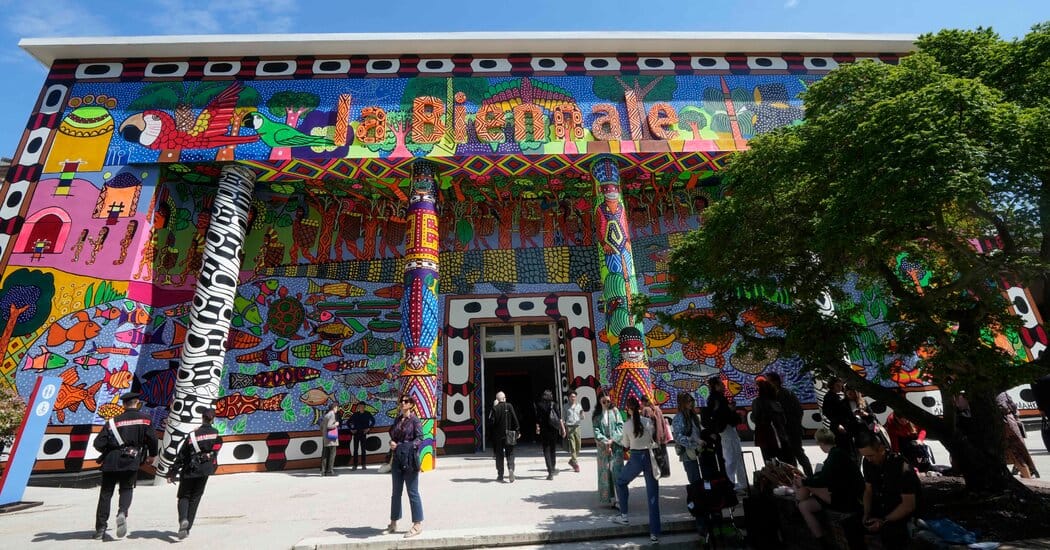 South Africa Pulls Out of Venice Biennale After Gaza Artwork Furor — NYT > World > Europe