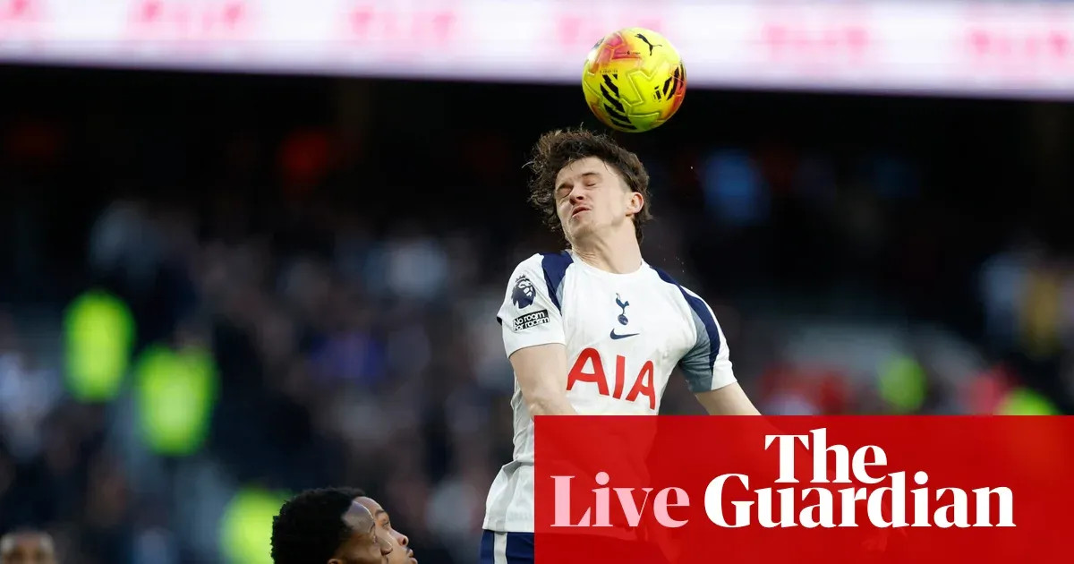Tottenham v Arsenal: Premier League – live — Football | The Guardian