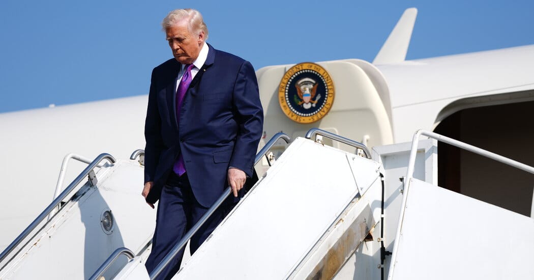 Trump Weighs Strike on Iran, Leaves Open Larger Assault — NYT > World News