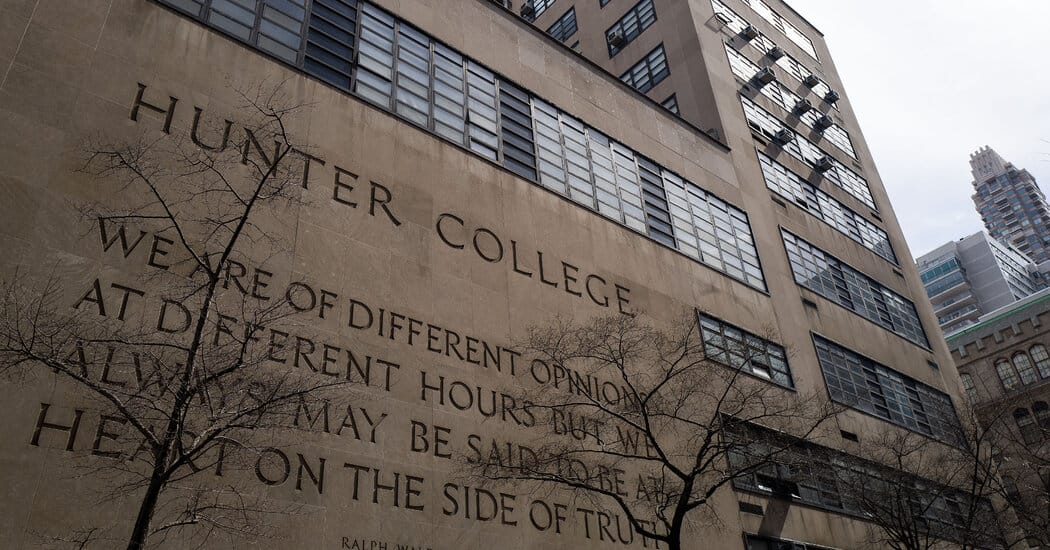 Hunter College to Review Professor’s ‘Abhorrent’ Remarks at Meeting — NYT > Education