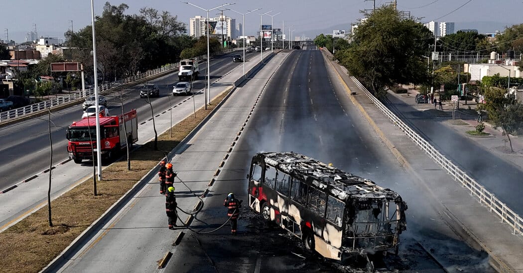 Mexican government kills cartel leader ‘El Mencho’ — NYT > World > Americas